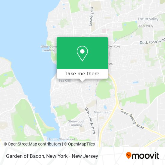 Garden of Bacon map