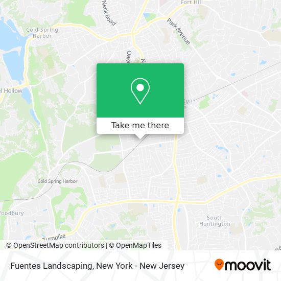 Fuentes Landscaping map