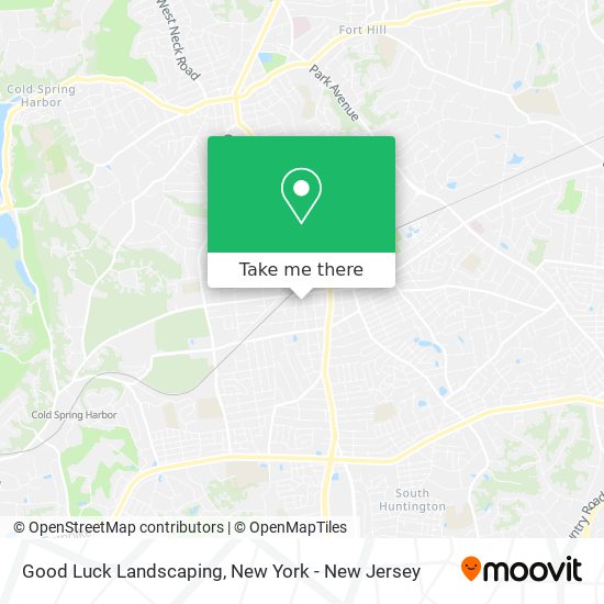 Good Luck Landscaping map