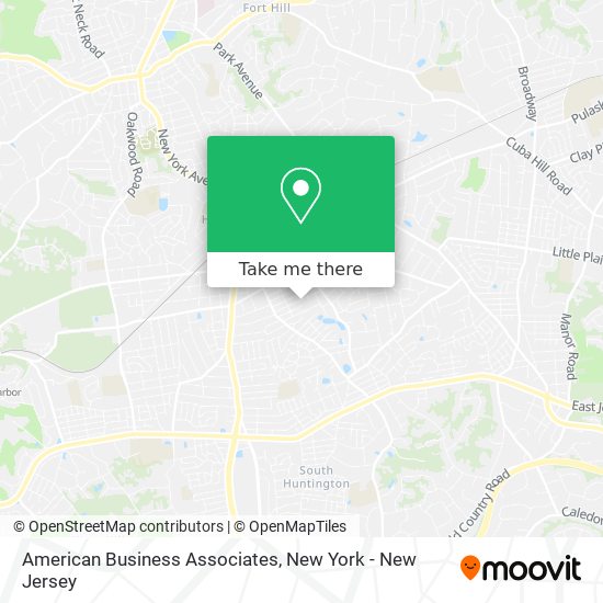 American Business Associates map