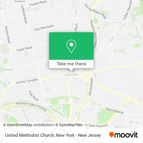 Mapa de United Methodist Church