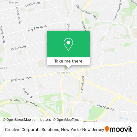 Mapa de Creative Corporate Solutions