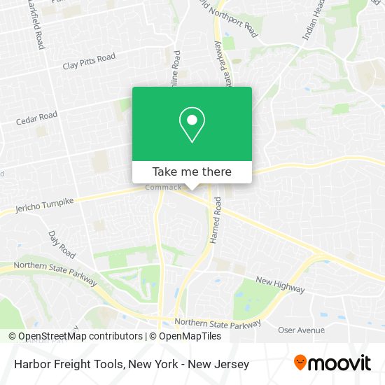 Mapa de Harbor Freight Tools