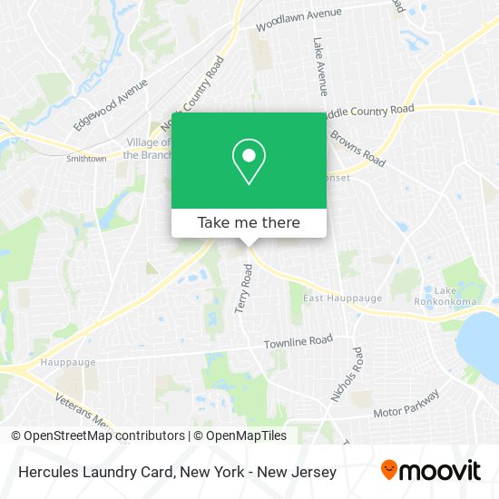 Hercules Laundry Card map