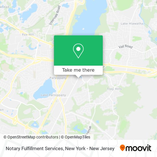 Notary Fulfillment Services map