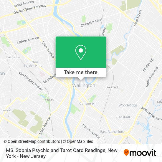 MS. Sophia Psychic and Tarot Card Readings map
