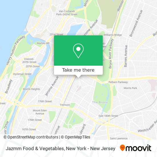 Mapa de Jazmm Food & Vegetables