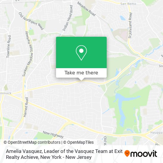 Mapa de Amelia Vasquez, Leader of the Vasquez Team at Exit Realty Achieve