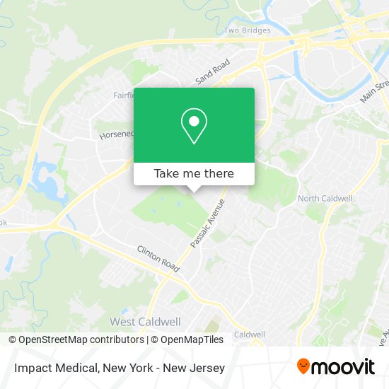 Impact Medical map