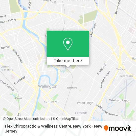 Mapa de Flex Chiropractic & Wellness Centre