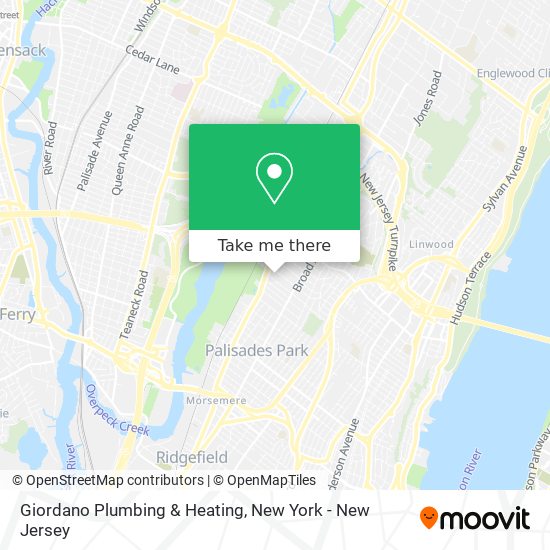 Mapa de Giordano Plumbing & Heating