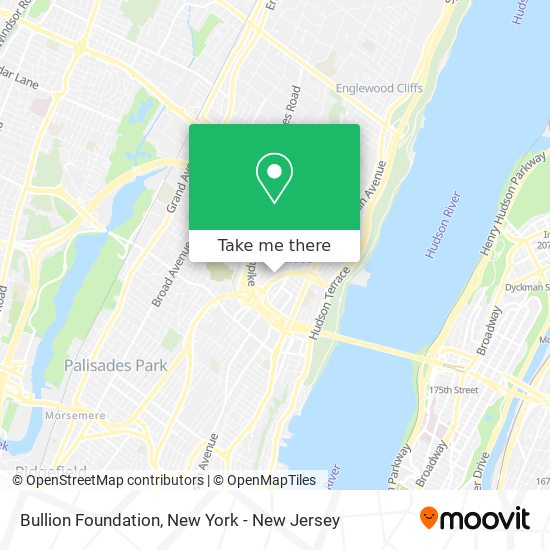 Mapa de Bullion Foundation