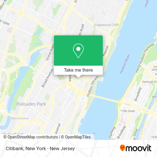 Citibank map