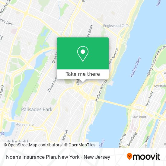 Noah's Insurance Plan map