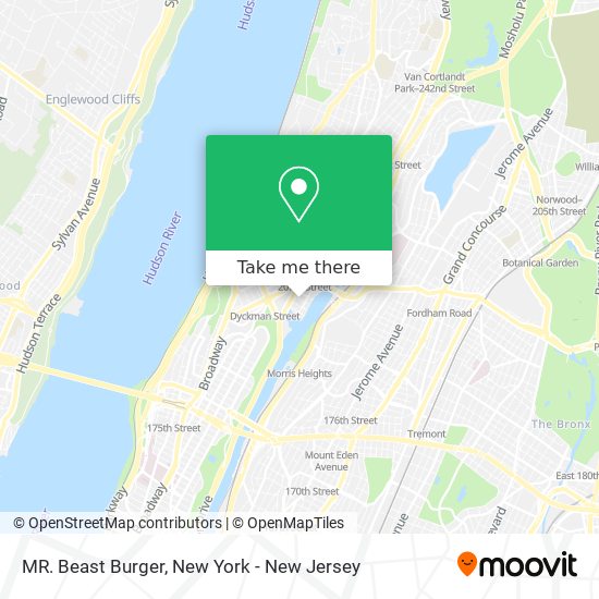 MR. Beast Burger map