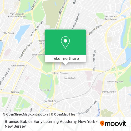 Brainiac Babies Early Learning Academy map