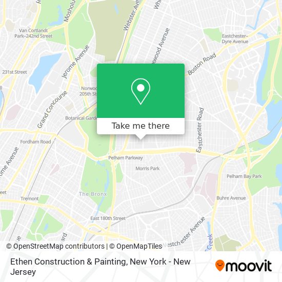 Ethen Construction & Painting map