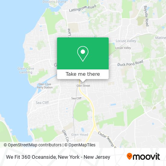 Mapa de We Fit 360 Oceanside