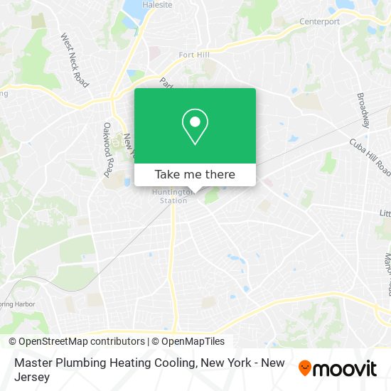 Master Plumbing Heating Cooling map