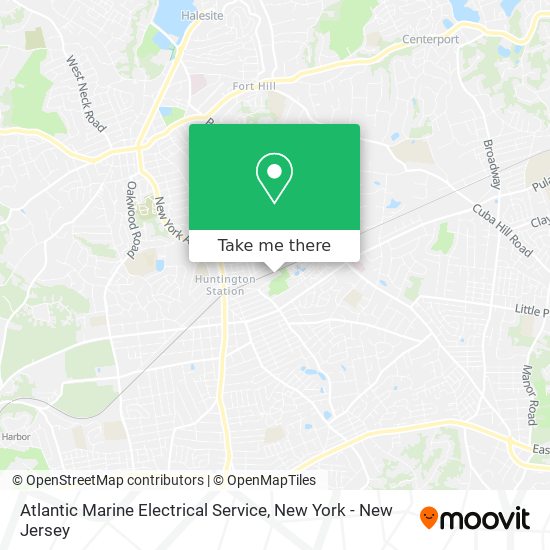 Atlantic Marine Electrical Service map