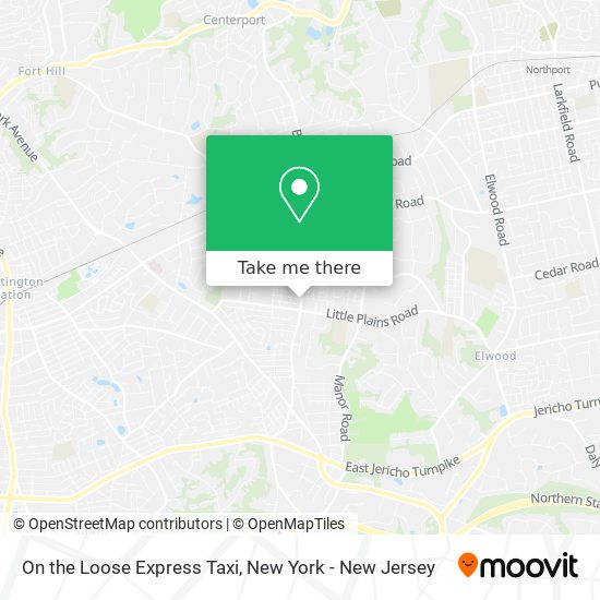 Mapa de On the Loose Express Taxi