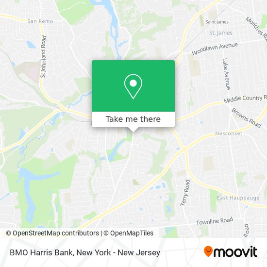 BMO Harris Bank map