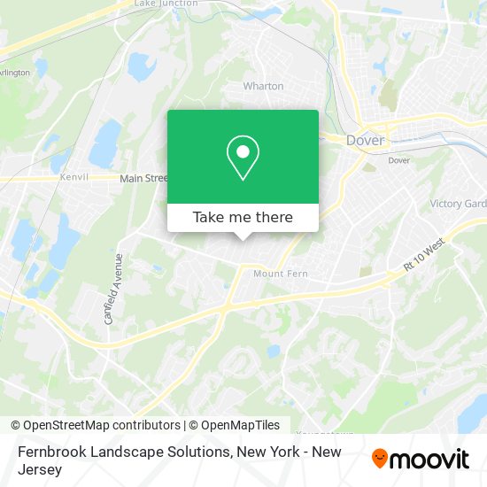 Fernbrook Landscape Solutions map