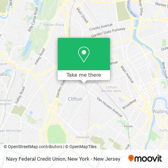 Navy Federal Credit Union map