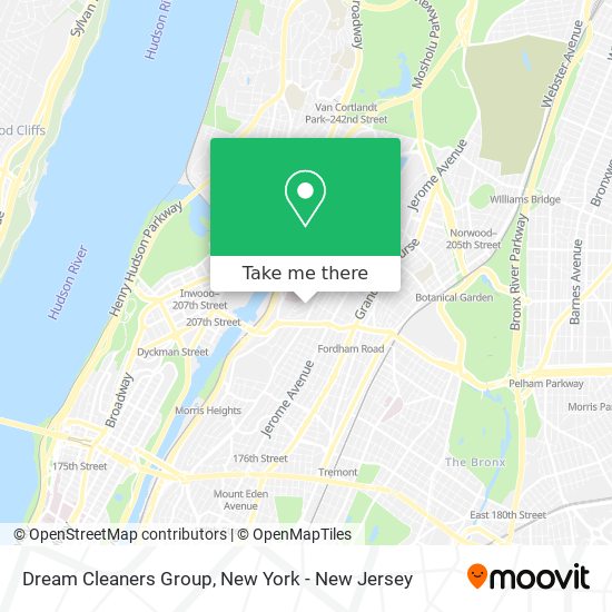 Dream Cleaners Group map