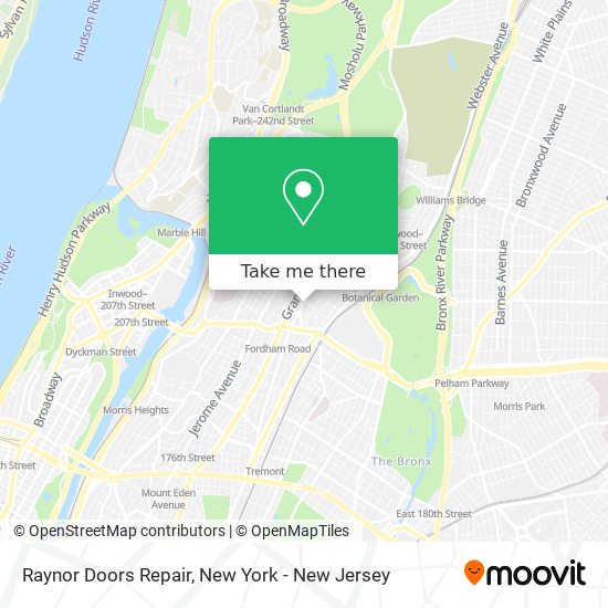 Mapa de Raynor Doors Repair