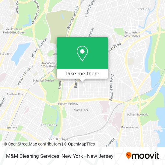 M&M Cleaning Services map