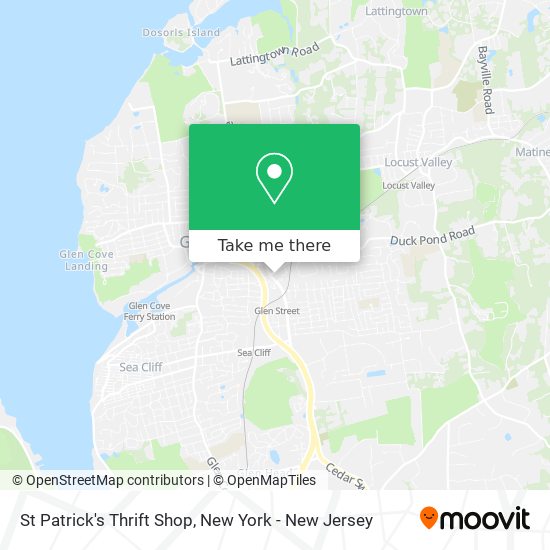 Mapa de St Patrick's Thrift Shop