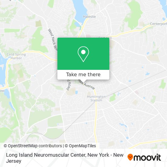 Long Island Neuromuscular Center map