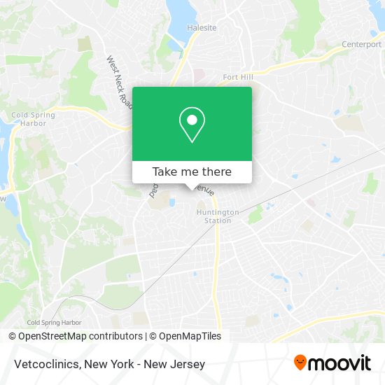 Vetcoclinics map