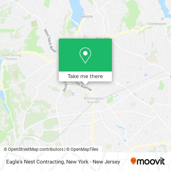 Eagle's Nest Contracting map