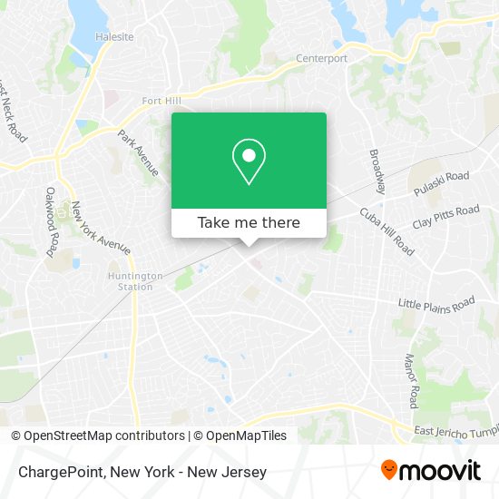 ChargePoint map