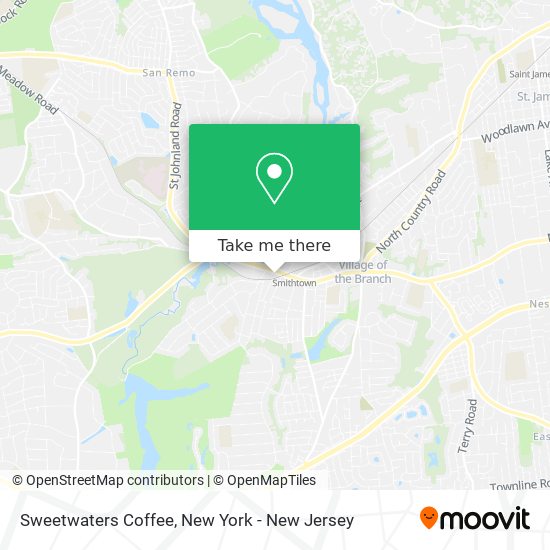 Mapa de Sweetwaters Coffee