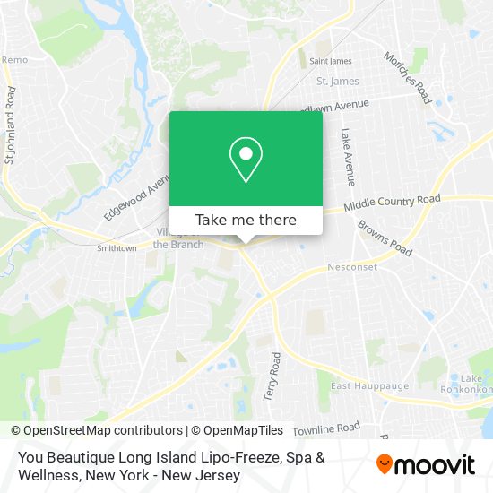 You Beautique Long Island Lipo-Freeze, Spa & Wellness map