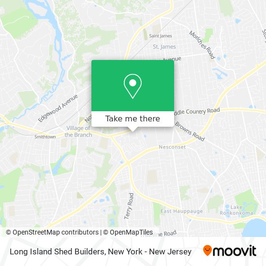 Mapa de Long Island Shed Builders