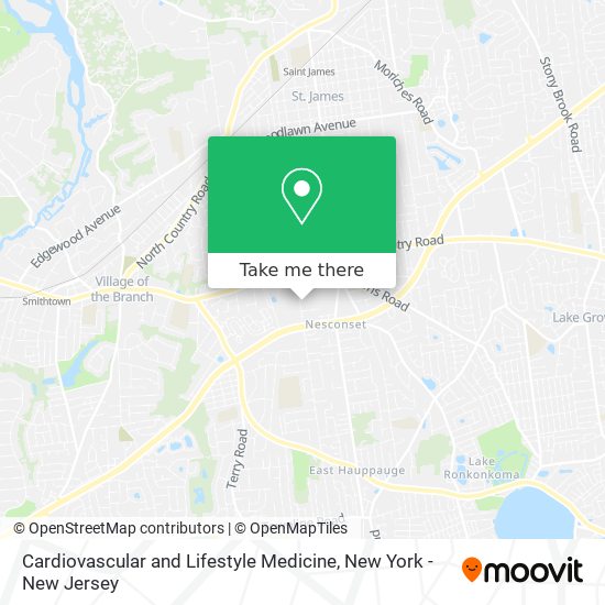 Cardiovascular and Lifestyle Medicine map