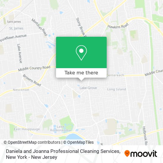 Mapa de Daniela and Joanna Professional Cleaning Services