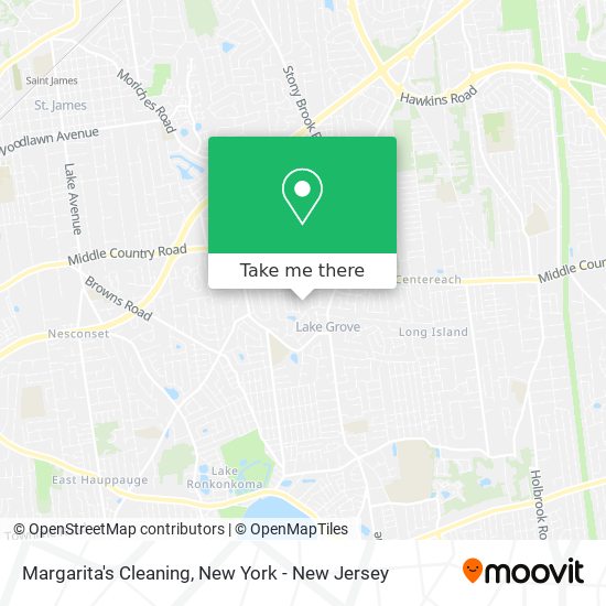 Margarita's Cleaning map