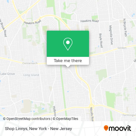 Shop Linnys map