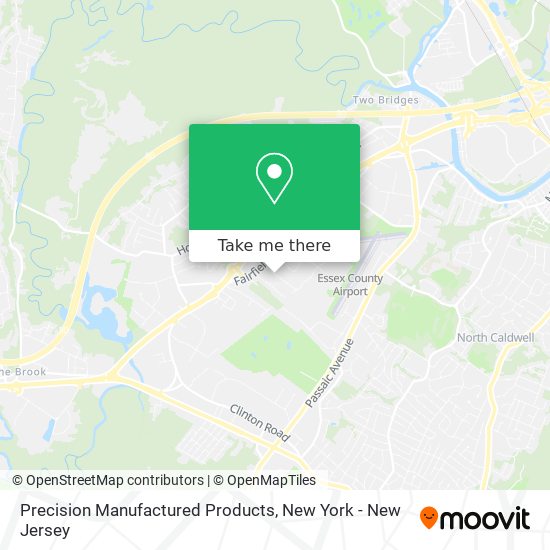 Precision Manufactured Products map