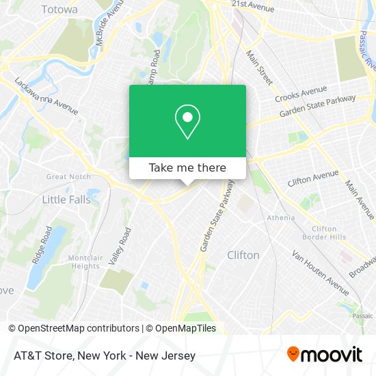 AT&T Store map