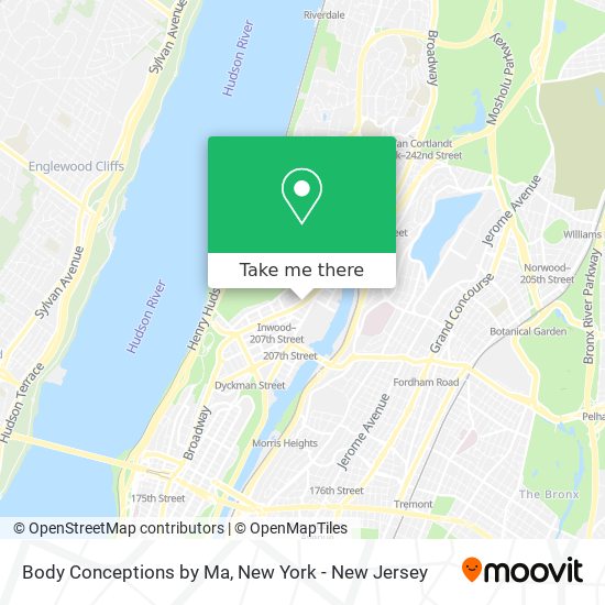 Body Conceptions by Ma map