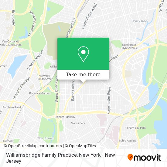 Williamsbridge Family Practice map