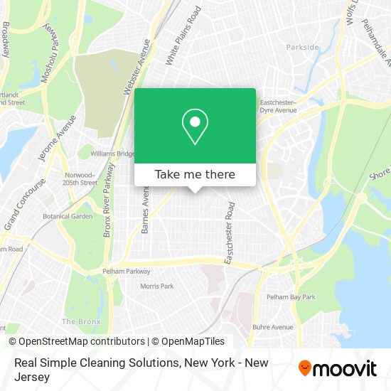 Real Simple Cleaning Solutions map