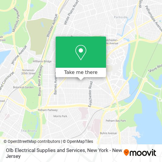 Olb Electrical Supplies and Services map