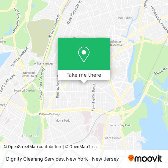 Dignity Cleaning Services map